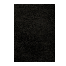 COPERTINE PER RILEGATURA - A4 - CARTONCINO GROFFRATO SEMILPELLE - 240 GR - NERO - FELLOWES - CONF.100 PEZZI 95058