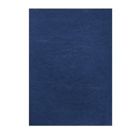 COPERTINE PER RILEGATURA - A4 - CARTONCINO GROFFRATO SEMILPELLE - 240 GR - ROYAL BLU - FELLOWES - CONF.100 PEZZI 95059