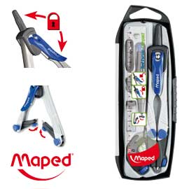 COMPASSO TECNICH COMPACT - DIAMETRO MAX 360MM - 5 PEZZI - MAPED 73500