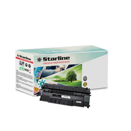 STARLINE - TONER RICOSTRUITO - PER HP - NERO - Q7553A - 3.000 PAG STLHQ7553A