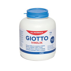 COLLA VINILICA VINILIK - BARATTOLO 1 KG - BIANCO - GIOTTO 77605