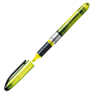 EVIDENZIATORE STABILO NAVIGATOR - PUNTA SCALPELLO - TRATTO DA 1,0-4,0MM - GIALLO - STABILO 46119