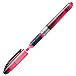EVIDENZIATORE STABILO NAVIGATOR - PUNTA SCALPELLO - TRATTO DA 1,0-4,0MM - ROSA - STABILO 46123