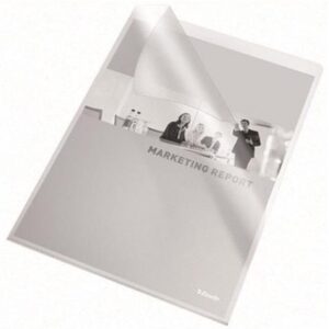 CARTELLA ""L"" PPL 22x30,0 A- 100PZ ESSELTE ANTIRIFLESSO" "