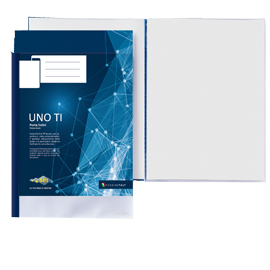 PORTALISTINI PERSONALIZZABILE UNO TI - 22X30 CM - 180 BUSTE - BLU - SEI ROTA 45729