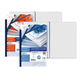 PORTALISTINI PERSONALIZZABILE UNO TI - 35X50 CM - 12 BUSTE - BLU - SEI ROTA 40231