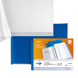 PORTALISTINI PERSONALIZZABILE UNO TI - 42X30 CM (ALBUM) - 24 BUSTE - BLU - SEI ROTA 48108