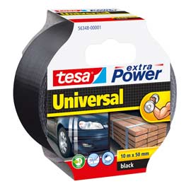 NASTRO ADESIVO TESA  EXTRA POWER UNIVERSAL - 10 M X 50 MM - NERO - TESA 74839