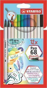 PENNARELLO BRUSH PEN 68 DA 12 STABILO 92794