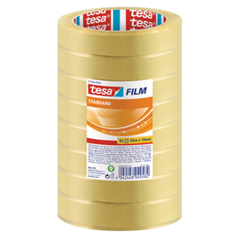 NASTRO ADESIVO TESAFILM - 66 M X 19 MM - TESA - TORRE 8 PEZZI 95042
