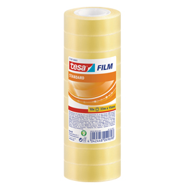 NASTRO ADESIVO TESAFILM - 33 M X 15 MM - TESA - TORRE 10 PEZZI 95043