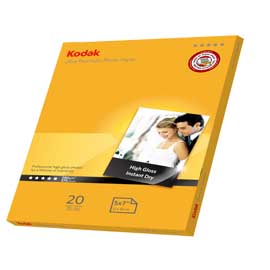 KODAK - CARTA FOTOGRAFICA ULTRA PREMIUM GLOSS - 13X18 CM - 280 GR - 20 FOGLI - 5740-089 KOD5740089