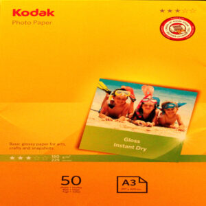 KODAK - CARTA FOTOGRAFICA PHOTO GLOSS - A3- 180 GR - 50 FOGLI - 5740-550 KOD5740550
