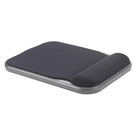 TAPPETINO PER MOUSE - GEL - ALTEZZA REGOLABILE - NERO - KENSINGTON 102308