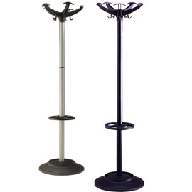 APPENDIABITI 168CM A 5 POSTI C-PORTAOMBRELLI NERO-GRIGIO 74213