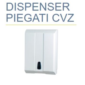 DISTRIBUTORE SALVIETTE PIEGATE A C - V - Z"  PONZANO "