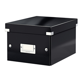 SCATOLA ARCHIVIO CLICK  STORE - 22X16X28,2CM (A5) - NERO - LEITZ 64476