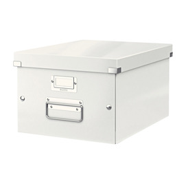 SCATOLA ARCHIVIO CLICK  STORE - 28,1X20X37CM (A4) - BIANCO - LEITZ 64477