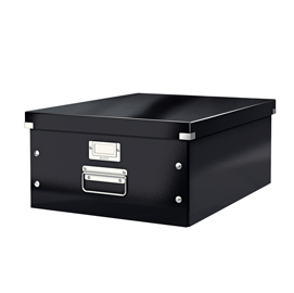 SCATOLA ARCHIVIO CLICK  STORE - 36,9X20X48,2 CM (A3) - NERO - LEITZ 64480