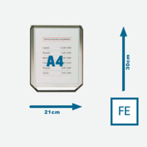 DISPLAY VERTICALE A4 PER COLONNINE 600 G - STILCASA 90935