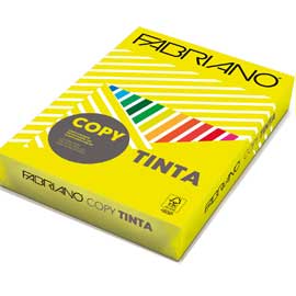 CARTA COPY TINTA - A3 - 80 GR - COLORI FORTI GIALLO - FABRIANO - CONF. 250 FOGLI 57174