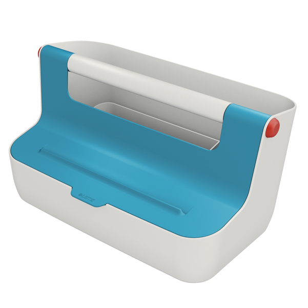 CASSETTA PORTAOGGETTI CON MANIGLIA COSY - BLU - LEITZ 92736