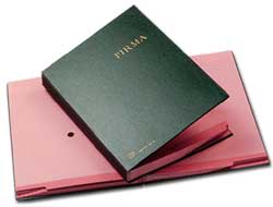 LIBRO FIRMA - 14 INTERCALARI RINFORZATI - 24X34 CM - VERDE - FRASCHINI 39011