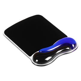 TAPPETINO MOUSE DUO GEL WAVE - BLU NERO -  KENSIGTON 63670