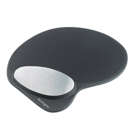 MOUSEPAD CON POGGIAPOLSI - GEL - NERO - KENSINGTON 102307