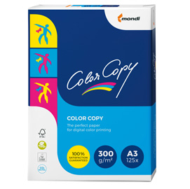 CARTA COLOR COPY - 320 X 450 MM - 300 GR - BIANCO - SRA3 - MONDI CONF. 125 FOGLI 64380