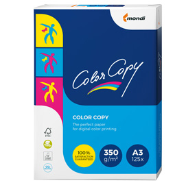 CARTA COLOR COPY - 320 X 450 MM - 350 GR - BIANCO - SRA3 - MONDI - CONF. 125 FOGLI 63349