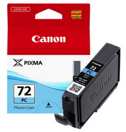 CANON - SERBATOIO INCHIOSTRO - CIANO FOTOGRAFICO - 6407B001 - 350 PAG CANINKPGI72PC