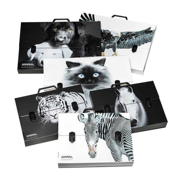 VALIGETTA POLIONDA ANIMAL FRIENDS - 28 X 38 CM - DORSO 5 CM - FANTASIE ASSORTITE - RI.PLAST 92841