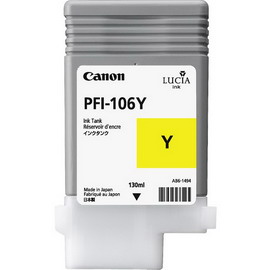 CANON - CARTUCCIA INK - GIALLO - 6624B001AA - 130ML CANINPFI106Y