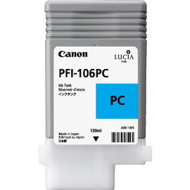 CANON - CARTUCCIA INK - CIANO FOTOGRAFICO - 6625B001AA - 130ML CANINPFI106PC