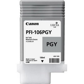 CANON - CARTUCCIA INK - GRIGIO FOTOGRAFICO - 6631B001AA - 130ML CANINPFI106PGY