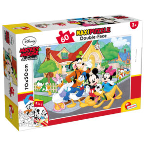 PUZZLE MAXI ''DISNEY MICKEY'' - 60 PEZZI - LISCIANI 92075