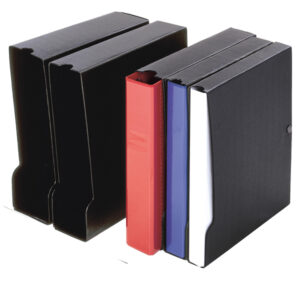 CUSTODIA PER RACCOGLITORE 100 - 22X30 CM - DORSO 13,5 CM - A4 - NERO - SEI ROTA 89203