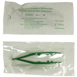 PINZETTA STERILE MONOUSO 67430
