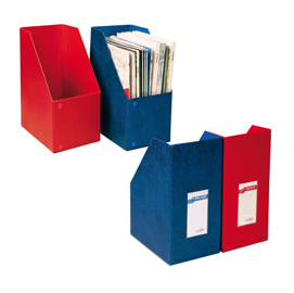 PORTARIVISTE OBLIQUE 150 - 24X32 CM - DORSO 15 CM - ROSSO - SEI ROTA 53229