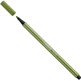 PENNARELLO PEN 68 - VERDE MIMETICO - 35 - STABILO 98715