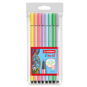PENNARELLO STABILO PEN 68 CONF. DA 6 COLORI PASTEL 82578