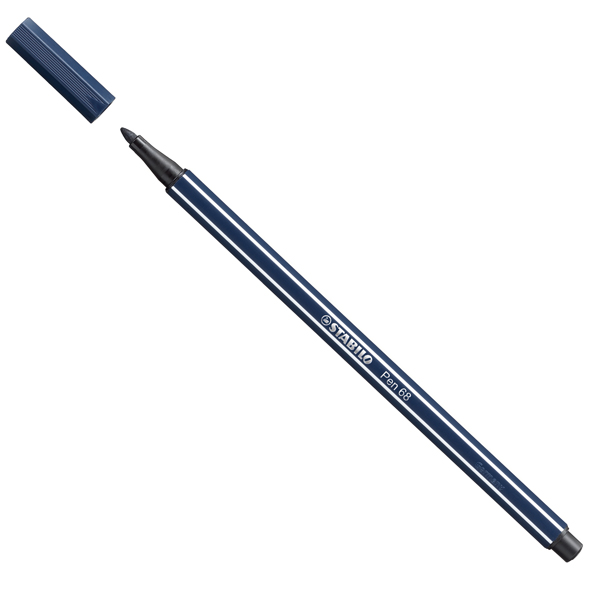 PENNARELLO STABILO PEN 68 GRIGIO PAYNE 48968