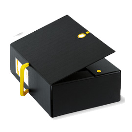 SCATOLA ARCHIVIO BIG NEXT - DORSO 20 CM - 25X35 CM - NERO-ROSSO - SEI ROTA 71833