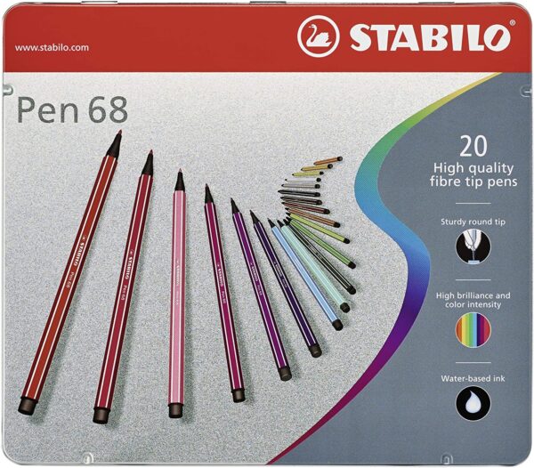 PENNARELLO STABILO PEN 68 X20PZ. 35190