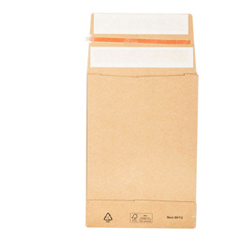 SACCHETTI A FONDO QUADRO E-GREEN - C5 - 16,2 X 22,9 X 4 + 10 CM - CARTA KRAFT - AVANA - BONG PACKAGING - CONF. 250 PEZZI 97511