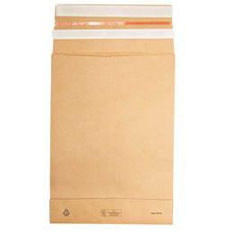 SACCHETTI A FONDO QUADRO E-GREEN - B4 - 25 X 35 X 5 + 10 CM - CARTA KRAFT - AVANA - BONG PACKAGING - CONF. 250 PEZZI 97512
