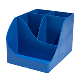 PORTAPENNE PEN WAVE BEE BLUE - 15,5 X 11,9 X 10,9 CM - BLU NAVY - EXACOMPTA 101448