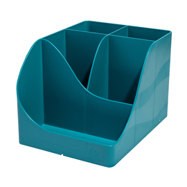 PORTAPENNE PEN WAVE SKANDI - 15,5 X 11,9 X 10,9 CM - BLU PACIFICO - EXACOMPTA 101445
