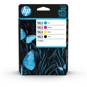 HP - CARTUCCIA INK - 963 - C/M/Y/K - 6ZC70AE - 3.100 PAG HP6ZC70AE